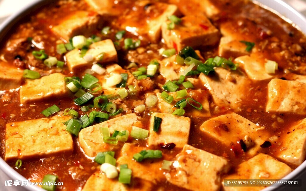 麻辣鲜香的美味麻婆豆腐