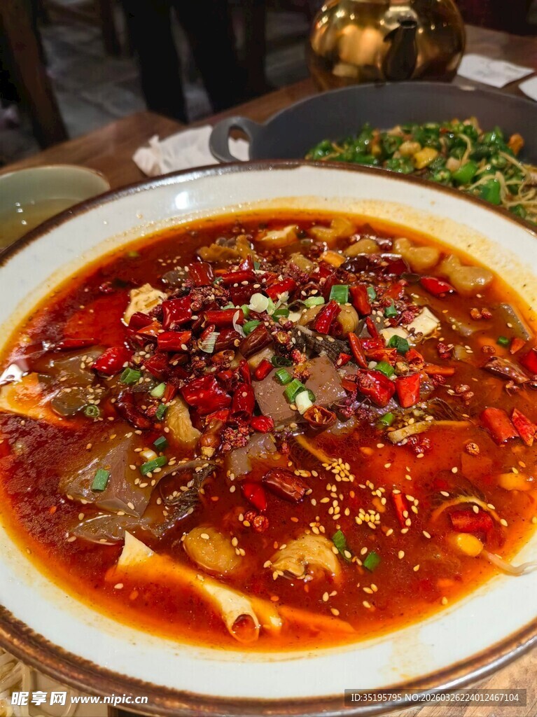 麻辣鲜香的水煮牛肉