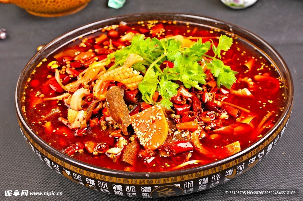 麻辣鲜香的美味水煮肉片