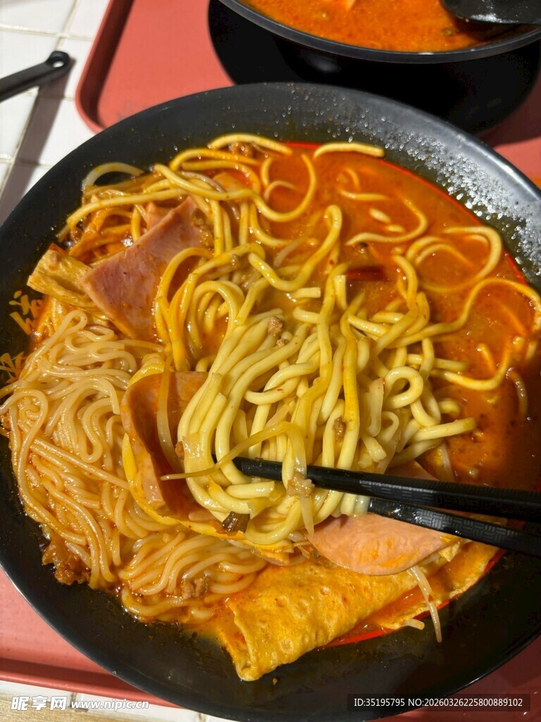 美味诱人的特色风味面条