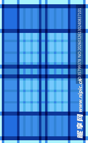 蓝色渐变方格背景图案