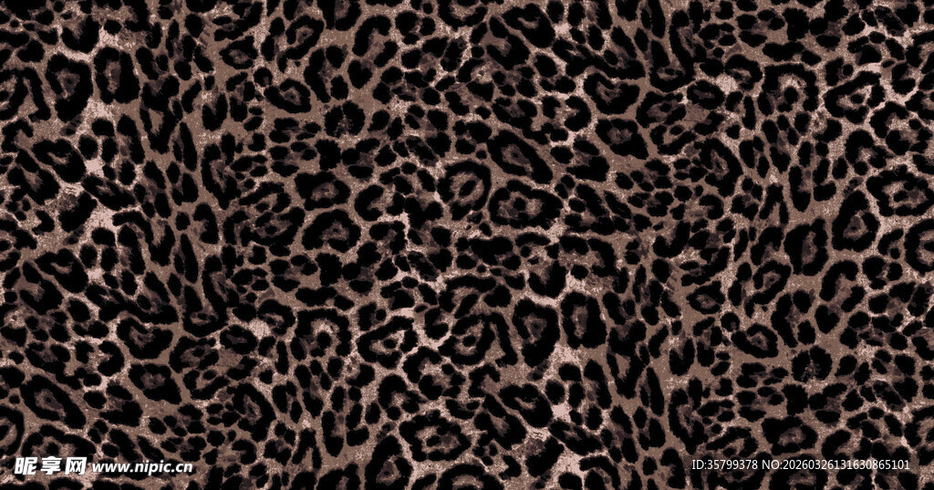 豹纹图案布料纹理