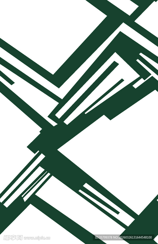 几何线条抽象图案设计