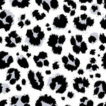 黑白豹纹图案纹理