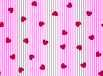 粉色爱心条纹背景图案