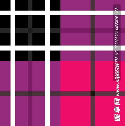 多彩格子图案纹理