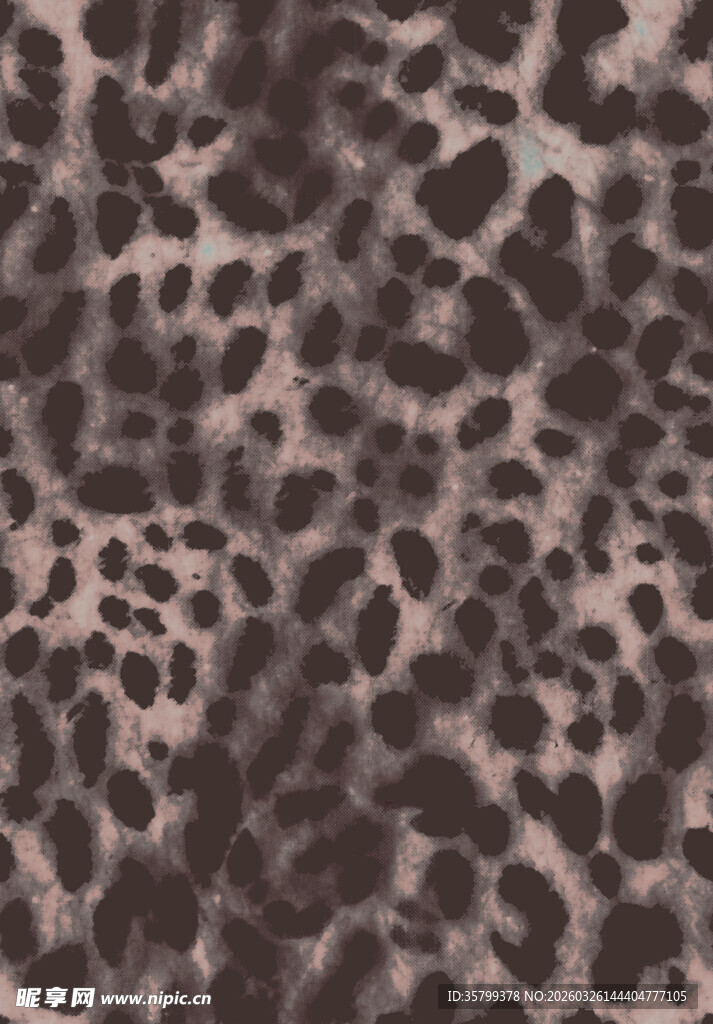 豹纹图案纹理背景