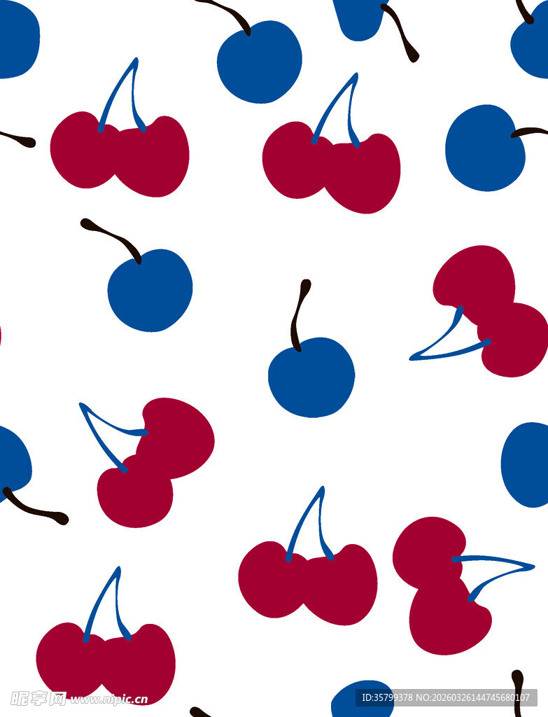 樱桃图案