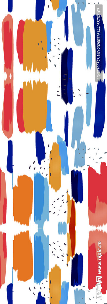 多彩几何图案抽象艺术设计