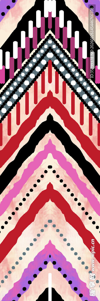 几何图案彩色抽象背景