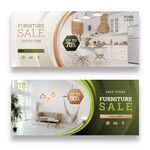 家具促销横幅设计