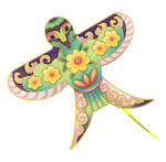 传统彩色燕子风筝