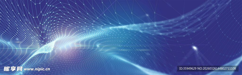 科技感线条光影背景图