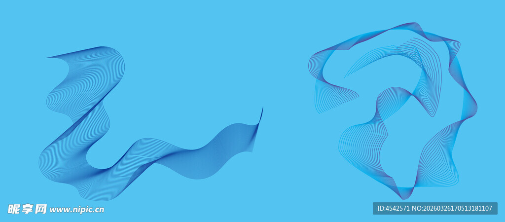 飘带 科技感线条