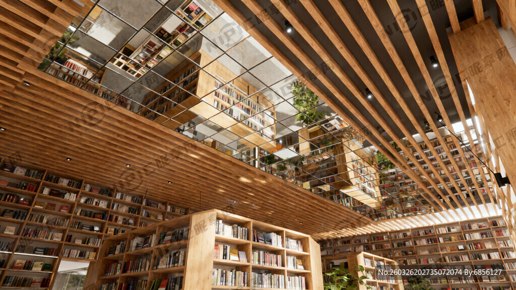 超广角 未来书店 吊顶