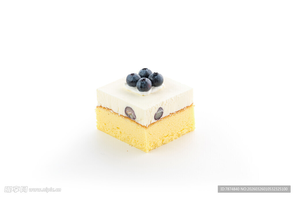 蓝莓奶油夹心小蛋糕