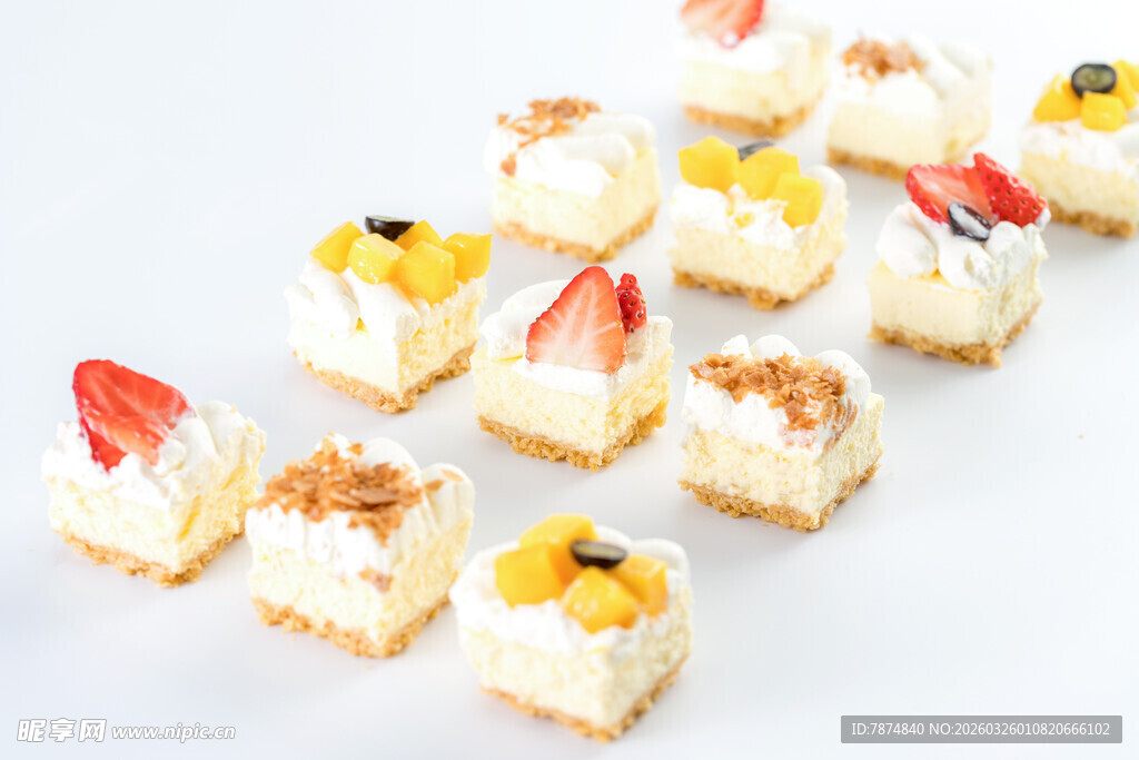 精致美味的多样小点心