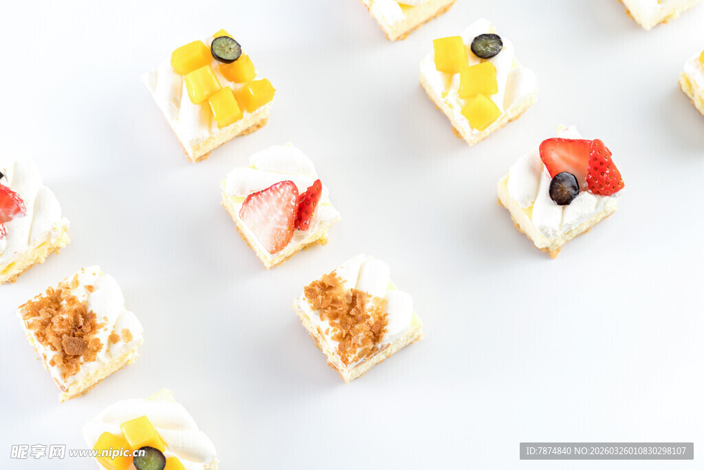 精致美味小点心拼盘