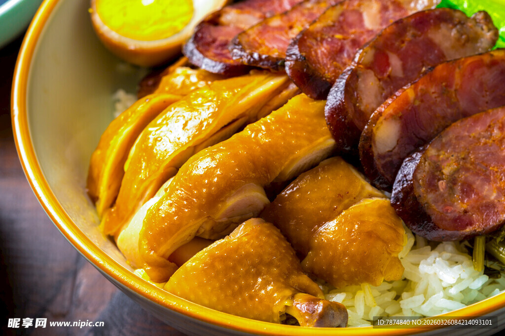 港式烧腊双拼饭