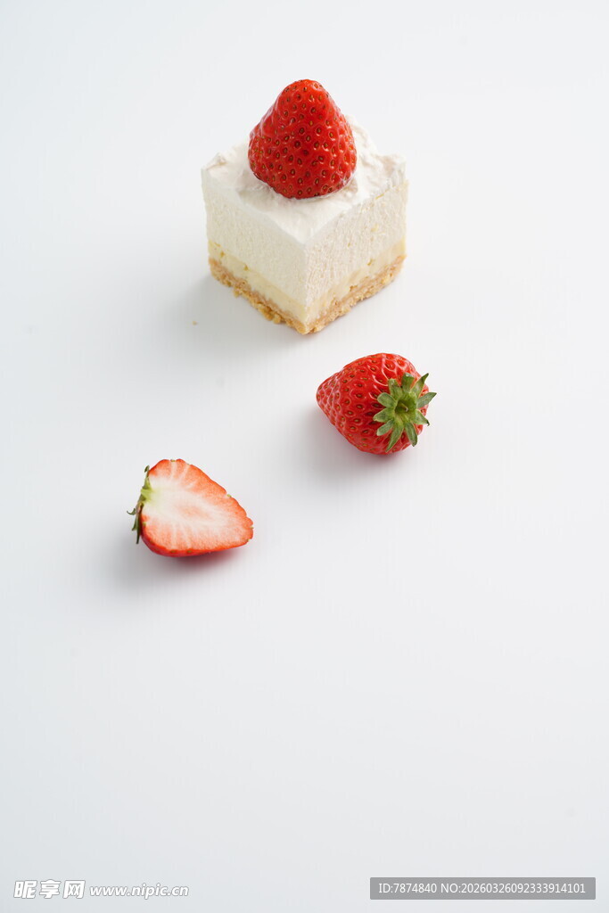 草莓小蛋糕 甜蜜好滋味