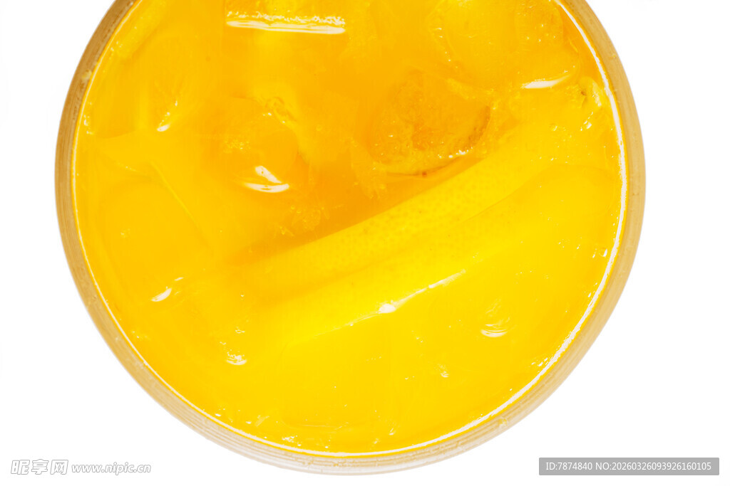 金黄果冻 色泽诱人