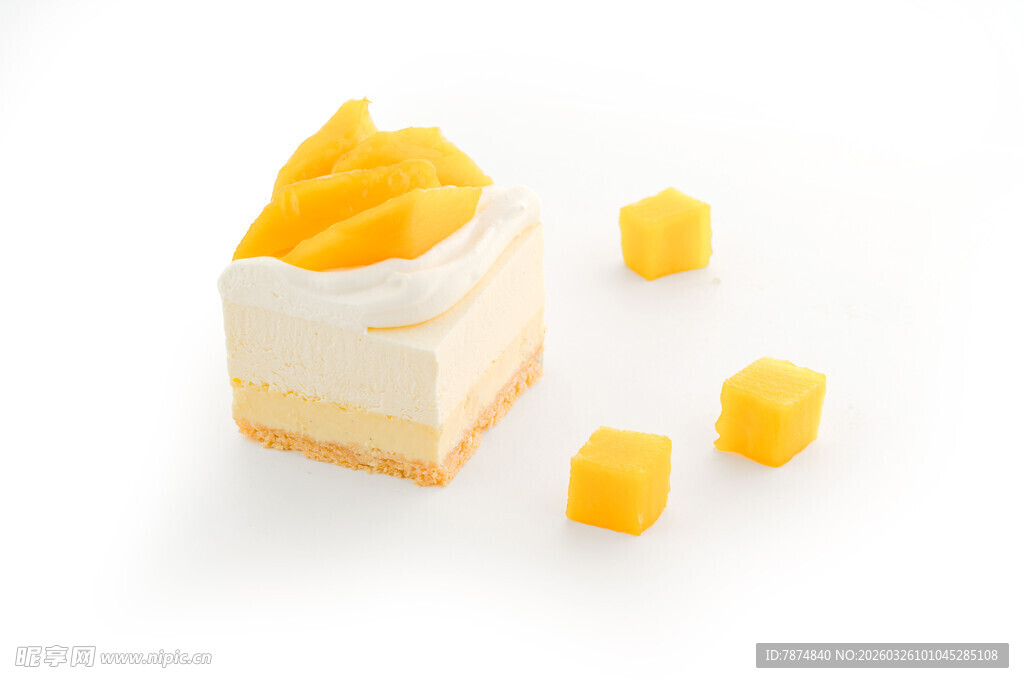 芒果芝士蛋糕 美味诱人