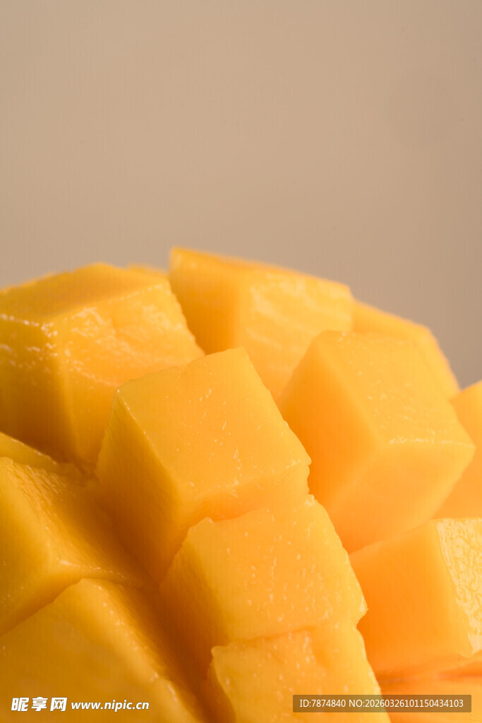 切块芒果 诱人金黄果肉