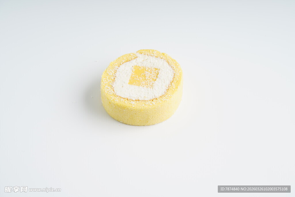 美味夹心蛋糕卷