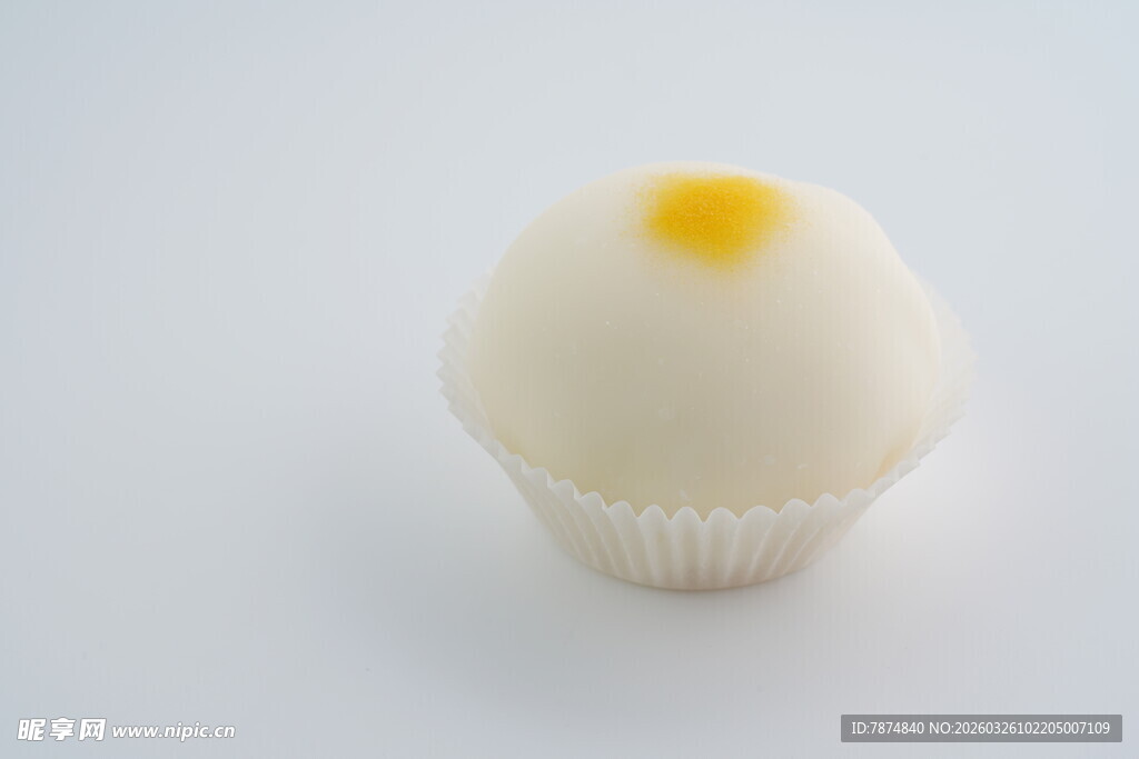 白色夹心小甜点