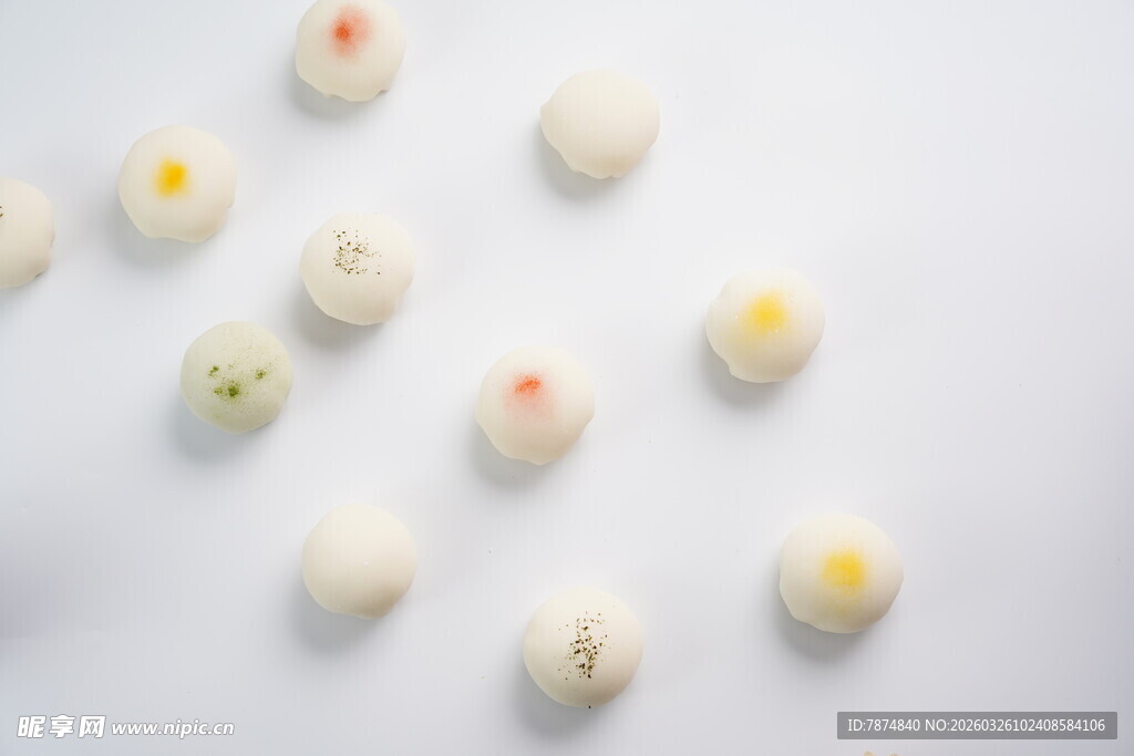 多彩点缀的精致小点心