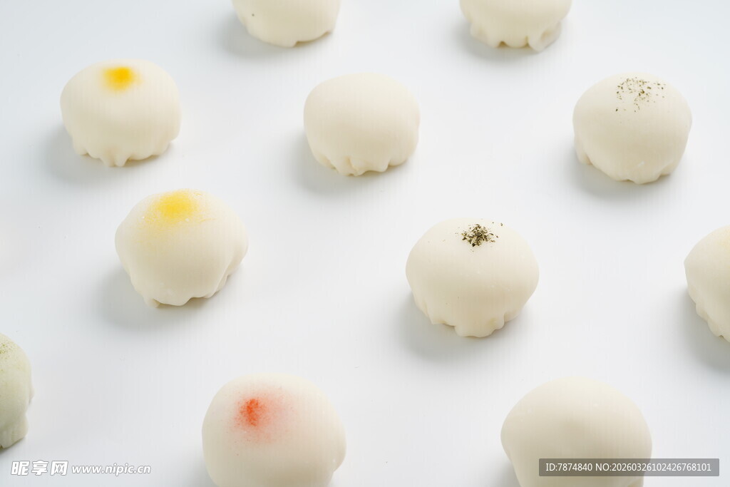 可爱造型的传统点心