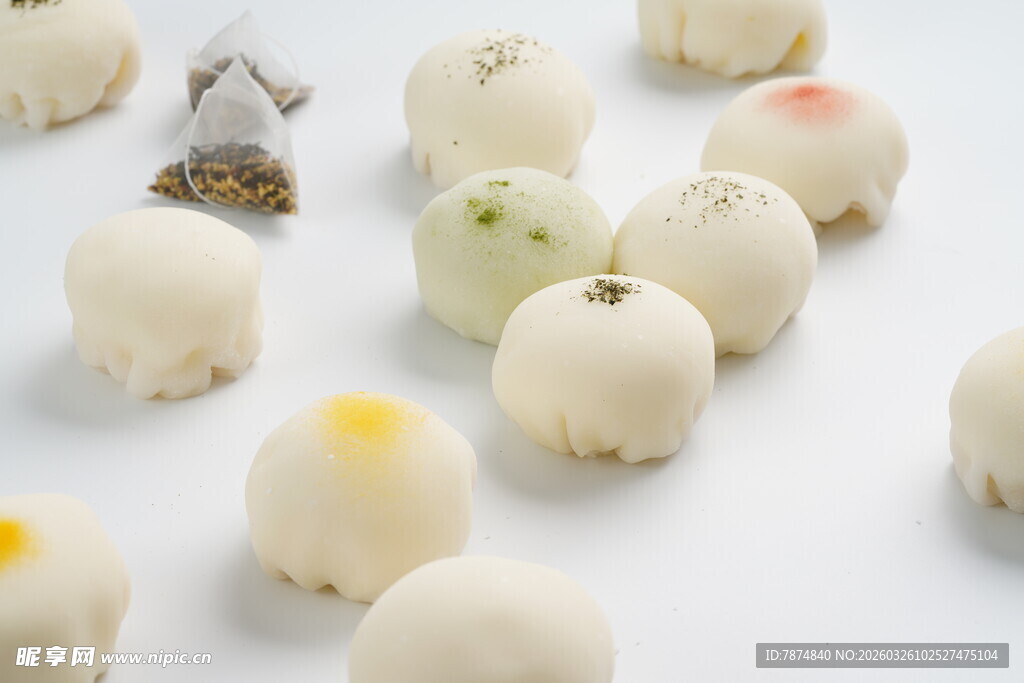 精致多彩中式传统小点心