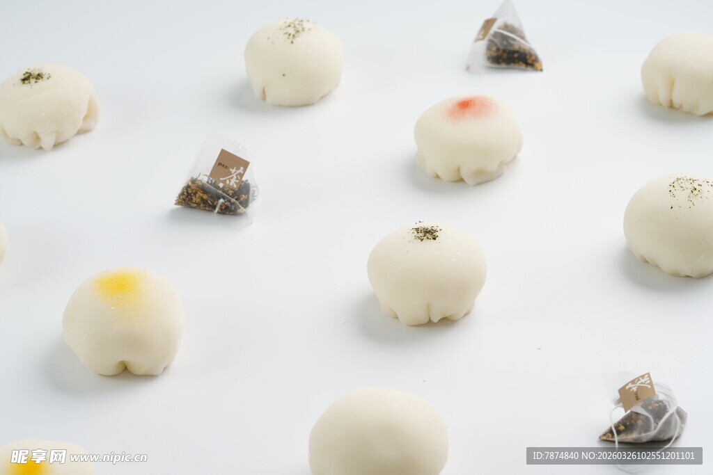 多样精致小点心展示