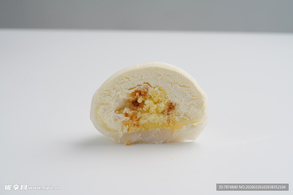 咬过的夹心糯米糍