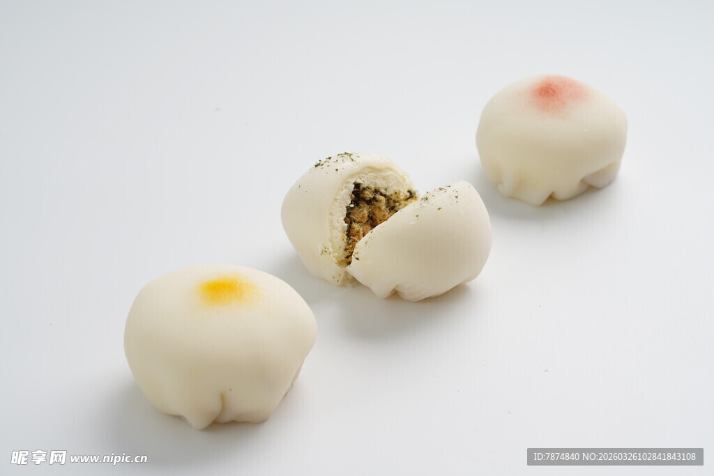 精致中式糕点展示