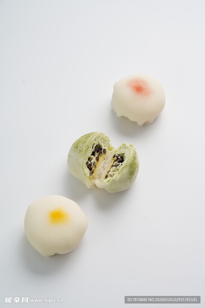 日式美味点心展示