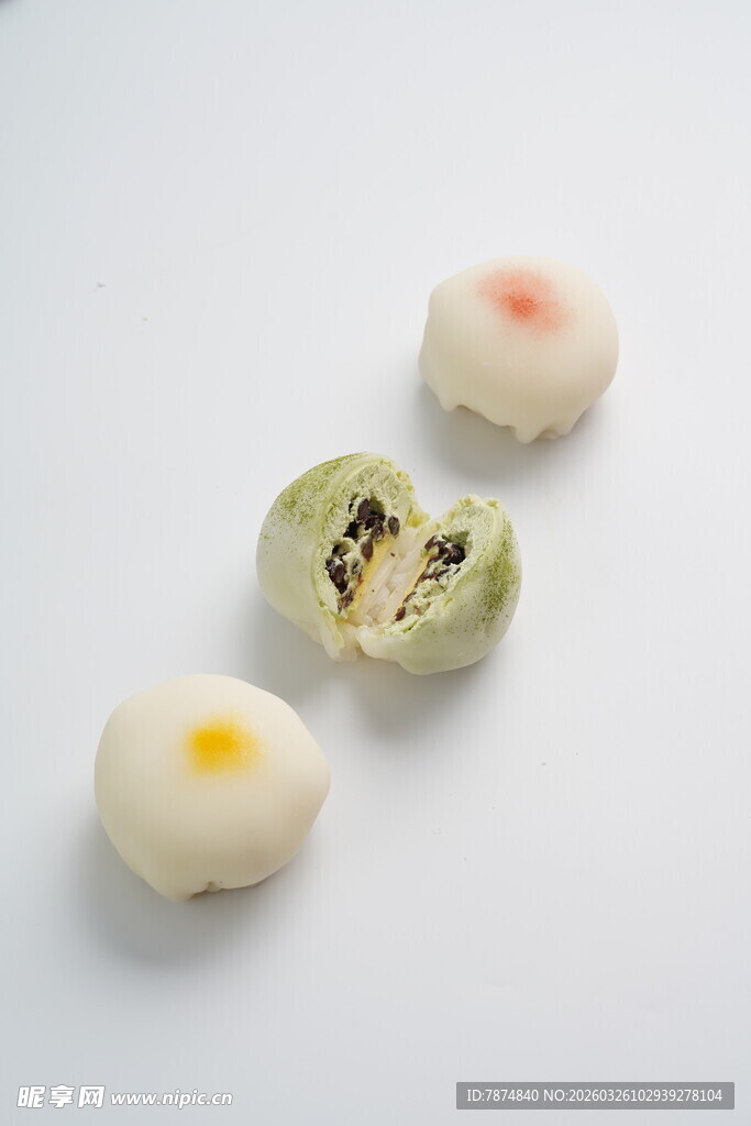 日式美味点心展示