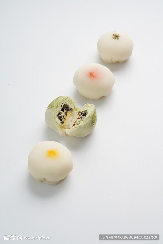 日式和果子 精致甜点展示