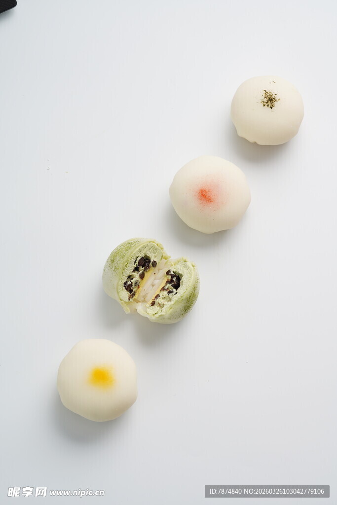 日式美味点心展示