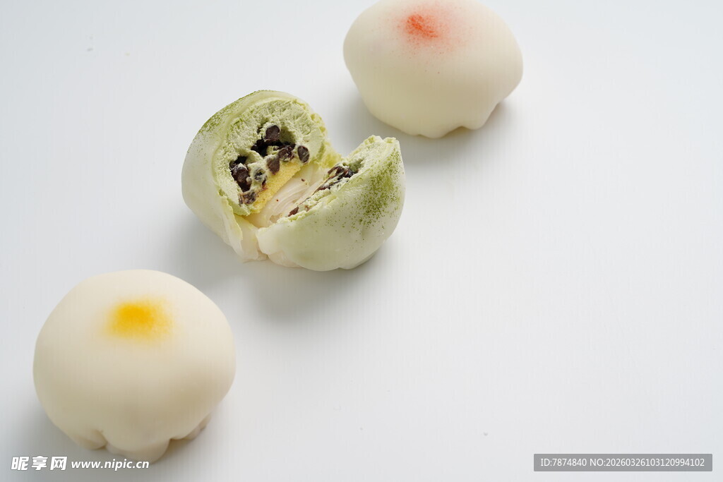 日式和果子甜点展示