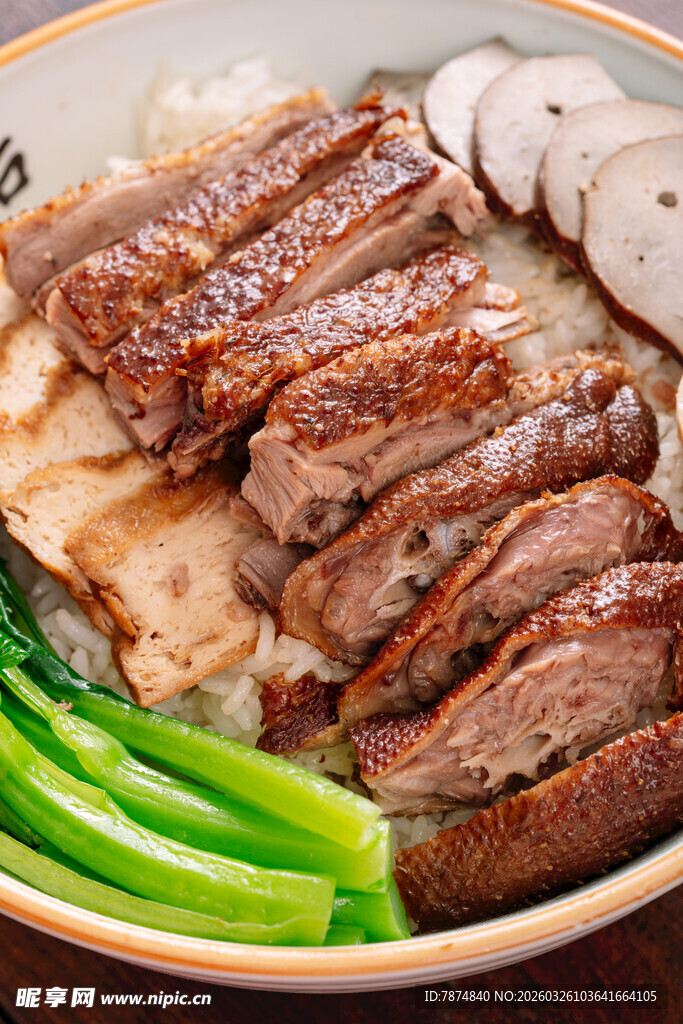 美味叉烧饭套餐