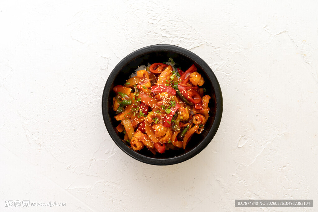 韩式辣酱拌鱿鱼