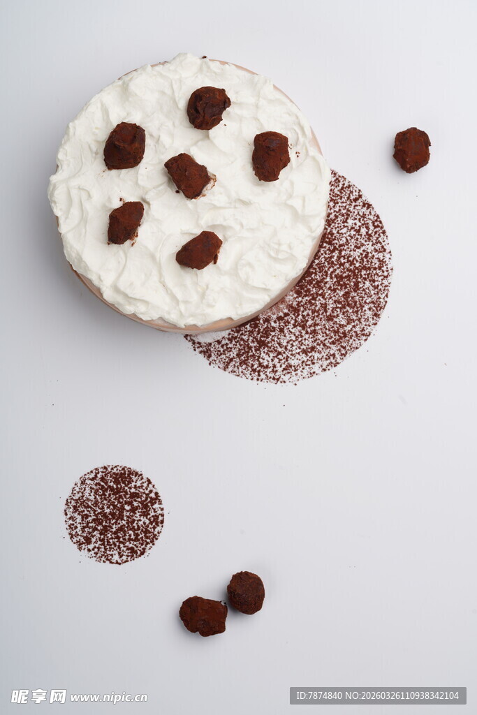 美味饼干配巧克力豆