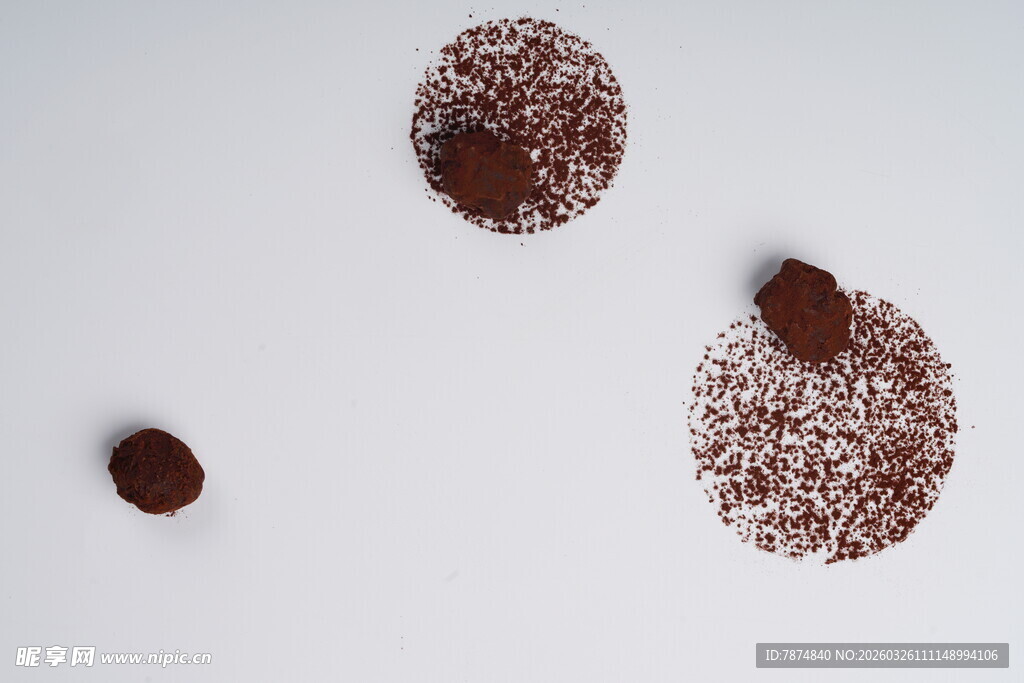 巧克力碎屑与块状物