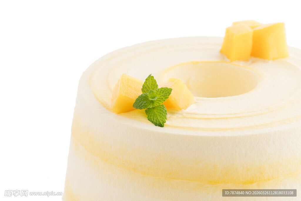 精致柠檬慕斯蛋糕