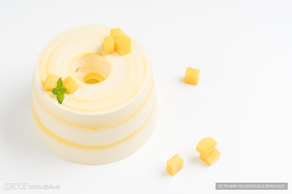 芒果奶油蛋糕卷