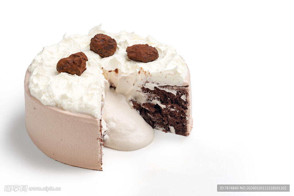 巧克力夹心奶油蛋糕