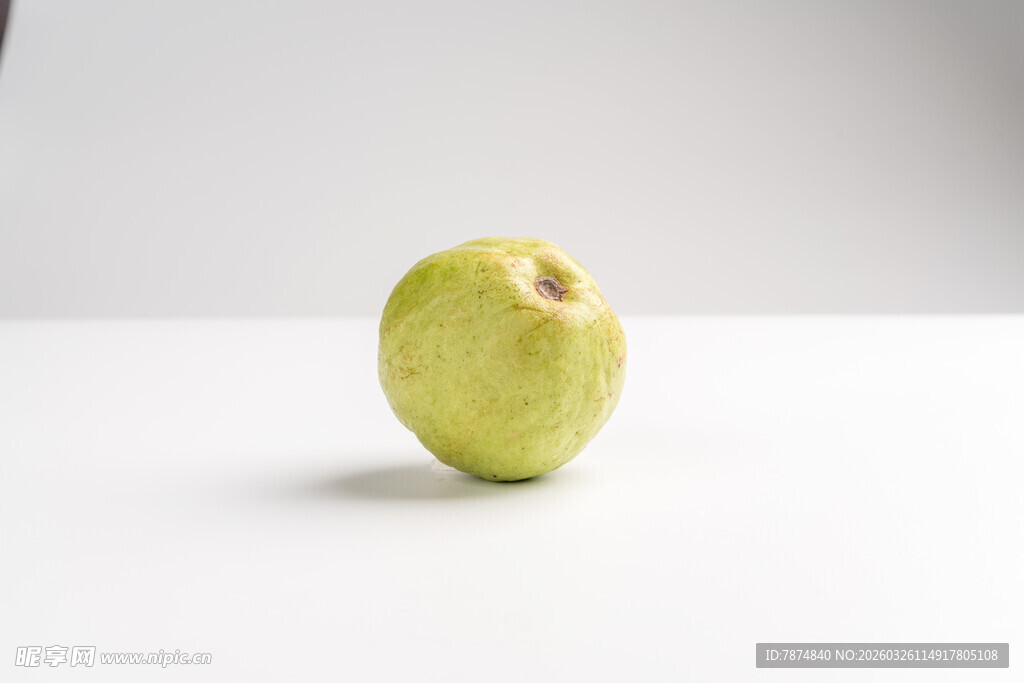 黄绿色苹果静物特写