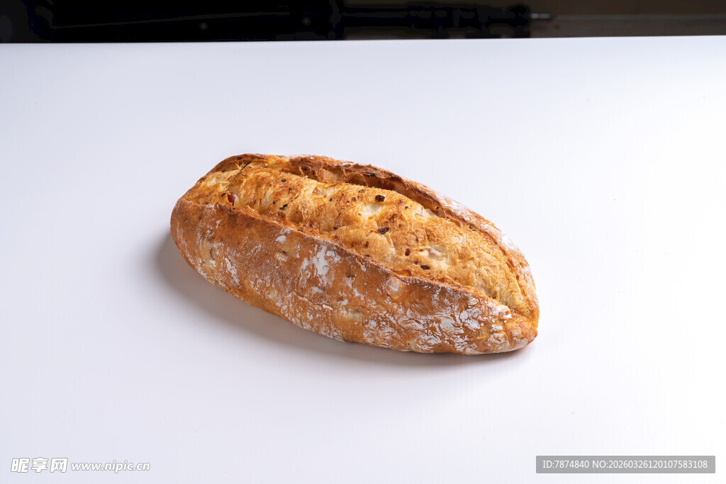 法式面包特写