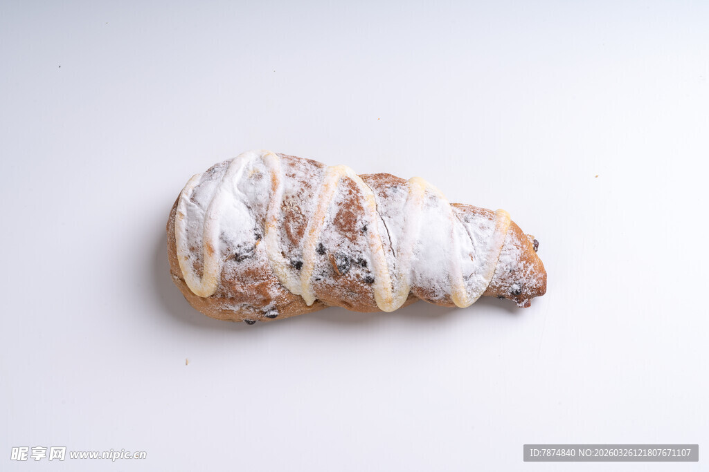 美味巧克力夹心面包